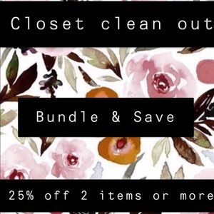 25% OFF Bundles of 2 or more! Make me an offer 🤗